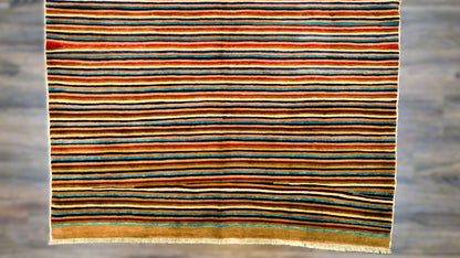 Afghani Gabba Hand Woven Wool Rug
