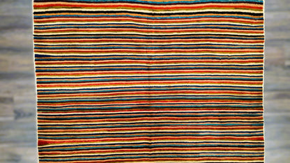 Afghani Gabba Hand Woven Wool Rug