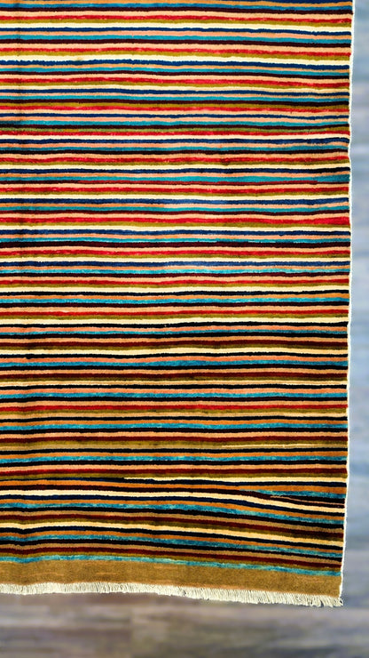 Afghani Gabba Hand Woven Wool Rug