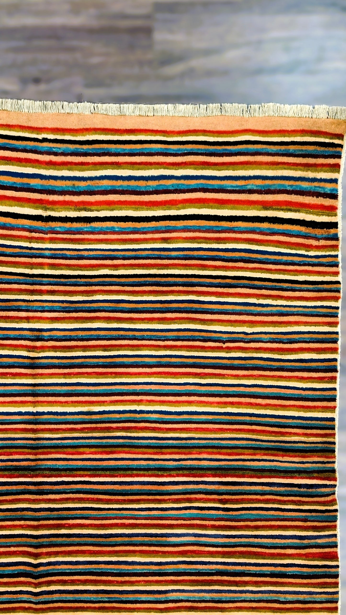 Afghani Gabba Hand Woven Wool Rug