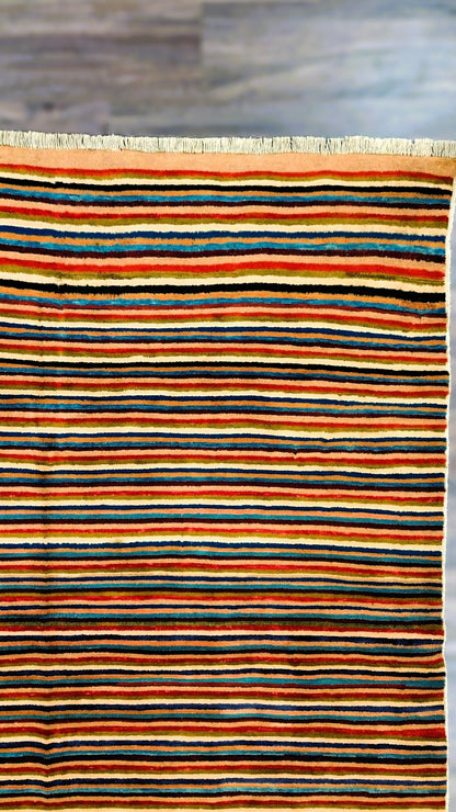 Afghani Gabba Hand Woven Wool Rug